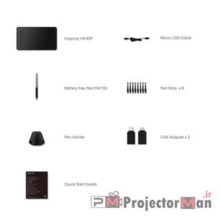 قلم نوری Huion مدل Inspiroy H640P