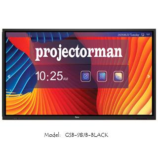 مانیتور لمسی 98 اینچ اسمارت برد جی پلاس Gplus مدل GSB-98JB-BLACK
